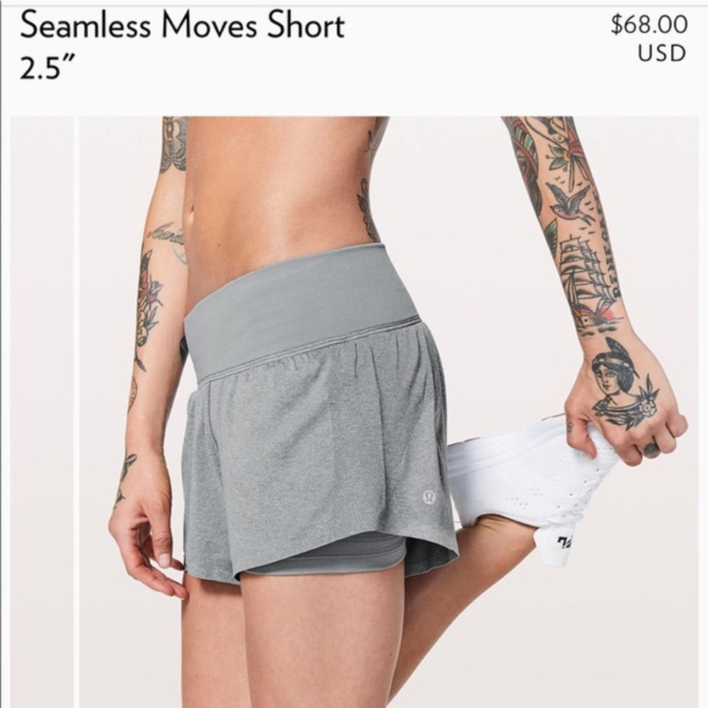 NWT Lululemon Seamless Shorts